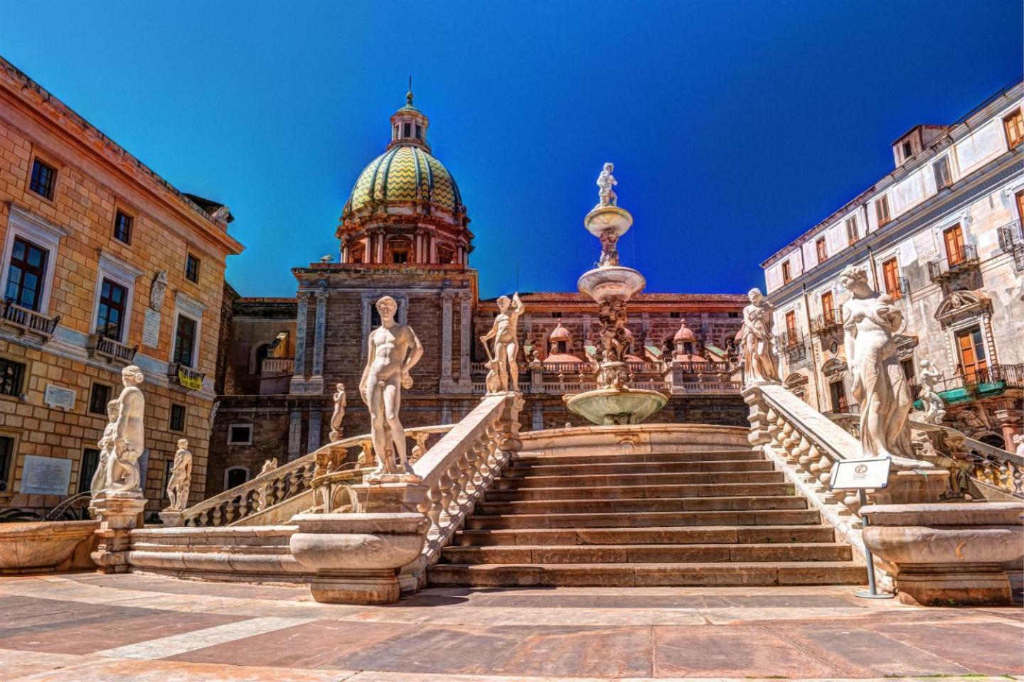 Luxury Stay Palermo Suite Con Spa Privata Vicino Stazione Exteriér fotografie